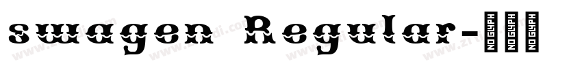 swagen Regular字体转换